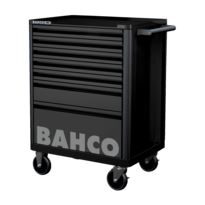 A_Bahco dílenský vozík, 26", 7 zásuvek, černý, včetně nářadí, 216 ks