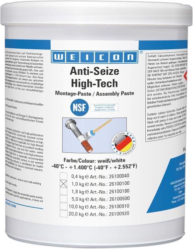 Anti-Seize High-Tech montážní pasta ASW  1.0 kg